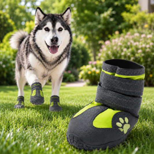 Moviora Premium All-Weather Protective Dog Boots – Set of 4