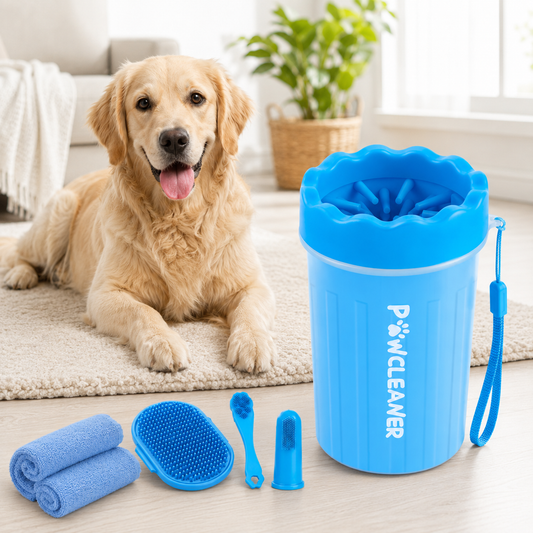 Moviora Premium 7-in-1 Portable Dog Paw Cleaner Kit