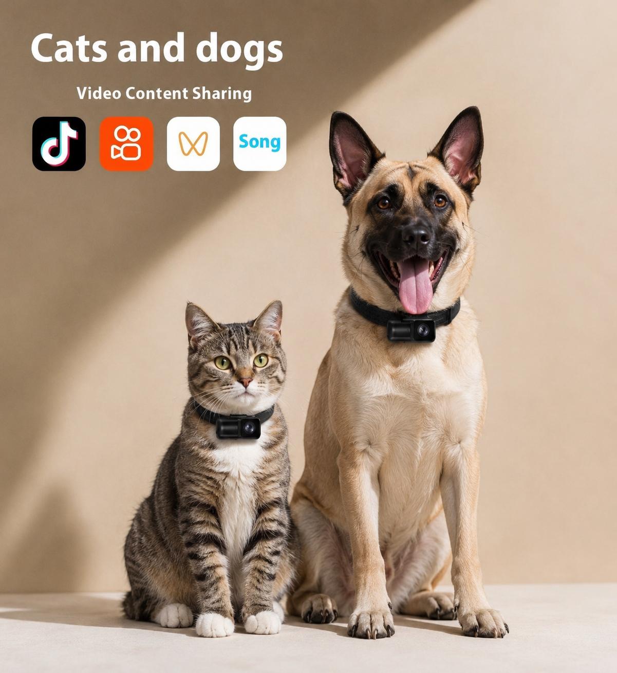 Moviora Premium HD Wearable Pet Camera