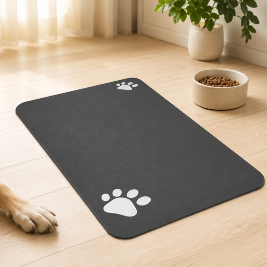 Moviora Premium Quick-Dry Absorbent Pet Feeding Mat